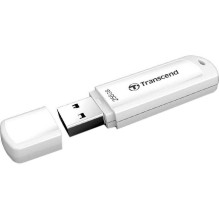 Transcend 256GB JetFlash 730 USB 3.2 Balta