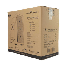 White Shark GCC-2401 Warhead-3 Black 4 Fans 12cm RGB White Shark GCC-2401 Warhead-3 Black 4 Fans 12cm RGB