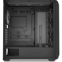 Sharkoon AK3 RGB bokšto tipo korpusas, juodas