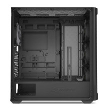 Sharkoon AK4W RGB juostelių bokštas Case juodas Sharkoon AK4W RGB juostelių bokštas Case juodas