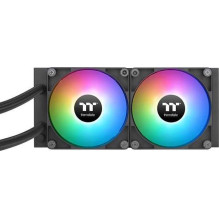 „Thermaltake TH240 V2 Ultra ARGB“ juodas 120 mm procesoriaus skysčio aušintuvas CL-W383-PL12SW-A