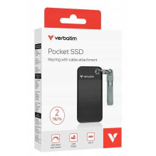 „Verbatim Pocket SSD“ 2 TB išorinis diskas 32194 „Verbatim Pocket SSD“ 2 TB išorinis diskas 32194