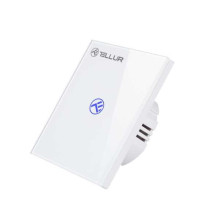 Tellur Smart WiFi komutatorius, SS1N 1 prievado 1800W 10A Tellur Smart WiFi komutatorius, SS1N 1 prievado 1800W 10A