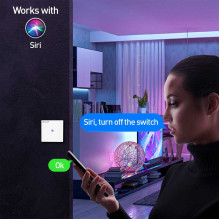 Tellur Smart WiFi komutatorius, SS1N 1 prievado 1800W 10A Tellur Smart WiFi komutatorius, SS1N 1 prievado 1800W 10A