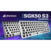 Sharkoon SKILLER SGK50 S4 Barebone White Sharkoon SKILLER SGK50 S4 Barebone White