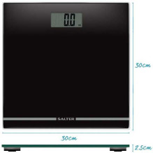 Salter 9205 BK3RCEU16 Large Display Glass Black Salter 9205 BK3RCEU16 Large Display Glass Black