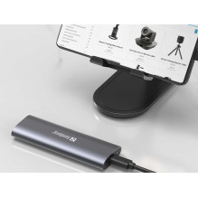 „Sandberg 136-39“ USB 3.2 korpusas, skirtas M.2+NVMe SSD diskams „Sandberg 136-39“ USB 3.2 korpusas, skirtas M.2+NVMe SSD diskams