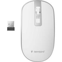 Gembird MUSW-4B-05 White / Silver Gembird MUSW-4B-05 White / Silver