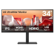 LG UltraWide 34BA75QE-B 34 colių IPS 21:9 lenktas monitorius LG UltraWide 34BA75QE-B 34 colių IPS 21:9 lenktas monitorius