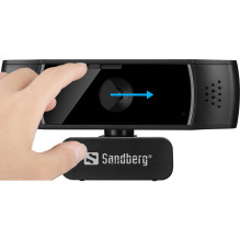 „Sandberg 134-38“ USB internetinė kamera su automatiniu fokusavimu, dvigubu mikrofonu „Sandberg 134-38“ USB internetinė kamera su automatiniu fokusavimu, dvigubu mikrofonu
