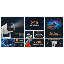„Manta PMA202A24 MultiVision“ mini išmanusis projektorius