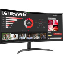 LG UltraWide 34WR50QK-B 34' VA 21:9 lenktas monitorius LG UltraWide 34WR50QK-B 34' VA 21:9 lenktas monitorius