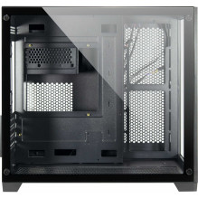 „Inter-Tech C-501 Aspect“ juoda „Inter-Tech C-501 Aspect“ juoda