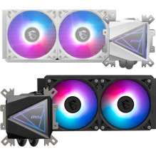 MSI MAG CoreLiquid I240 120 mm CPU Cooler 306-7ZW7A11-C24 MSI MAG CoreLiquid I240 120 mm CPU Cooler 306-7ZW7A11-C24