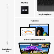 Apple iPad Air 11" M2 Wi-Fi + Cellular 1TB Blue MUXT3HC / A Apple iPad Air 11" M2 Wi-Fi + Cellular 1TB Blue MUXT3HC / A