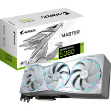 „Gigabyte GeForce RTX 5080 AORUS Master ICE“ 16 GB GDDR7 256 bitų vaizdo plokštė „Gigabyte GeForce RTX 5080 AORUS Master ICE“ 16 GB GDDR7 256 bitų vaizdo plokštė