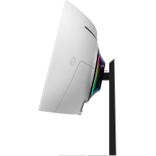 „Samsung Odyssey G9 LS49DG950SUXDU“ 49 colių QD OLED 32:9 lenktas sidabrinis ekranas „Samsung Odyssey G9 LS49DG950SUXDU“ 49 colių QD OLED 32:9 lenktas sidabrinis ekranas