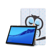 Riff "Tekstūruotas knygos dėklas su stovu HUAWEI MediaPad M5 Lite 10,1"" Spalvingas