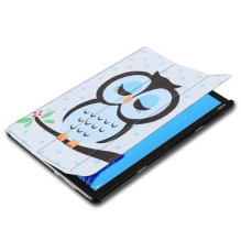 Riff "Tekstūruotas knygos dėklas su stovu HUAWEI MediaPad M5 Lite 10,1"" Spalvingas
