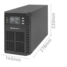 Qoltec QOLTEC 52280 UPS 1kVA Qoltec QOLTEC 52280 UPS 1kVA