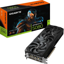 „Gigabyte GeForce RTX 5080 Windforce OC SFF“ 16 GB GDDR7 256 bitų vaizdo plokštė