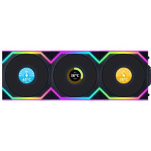 Lian Li SL Wireless LCD Ventiliatorius ARGB PWM 3-Pack juodas Lian Li SL Wireless LCD Ventiliatorius ARGB PWM 3-Pack juodas