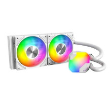 Montech Hyper Srautas ARGB Vandens aušinimas baltas 240 mm Montech Hyper Srautas ARGB Vandens aušinimas baltas 240 mm