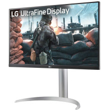 LG 27UP650K-W 27' IPS 16:9 sidabrinis