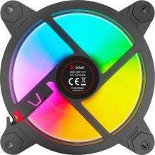 Savio ventiliatorių komplektas 120 mm korpuso ventiliatorius FAN-01