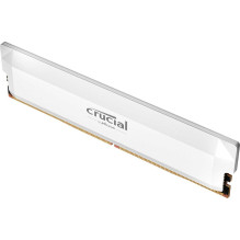 Crucial Pro OC Balta 16GB DDR5 6400MHZ UDIMM CP16G64C38U5W
