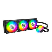 „Montech Hyper Flow ARGB AIO“ vandens aušinimas, juodas, 360 mm „Montech Hyper Flow ARGB AIO“ vandens aušinimas, juodas, 360 mm