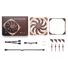 Noctua NF-A14X25 G2 LS-PWM 140 mm korpuso ventiliatorius Noctua NF-A14X25 G2 LS-PWM 140 mm korpuso ventiliatorius