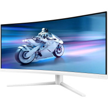 „Philips Evnia 34M2C5501A / 00“ 34' VA 21:9 lenktas baltas televizorius „Philips Evnia 34M2C5501A / 00“ 34' VA 21:9 lenktas baltas televizorius