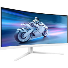 „Philips Evnia 34M2C5501A / 00“ 34' VA 21:9 lenktas baltas televizorius „Philips Evnia 34M2C5501A / 00“ 34' VA 21:9 lenktas baltas televizorius