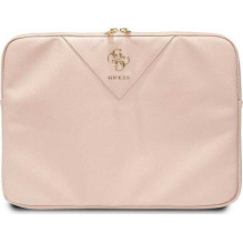 Guess Triangle 4G Sleeve 14" Pink