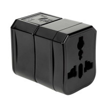 iKaku KSC-174 daugiafunkcis maitinimo adapteris iš / į JK 3 kontaktų - Euro 2 kontaktų - JAV (JAV)