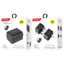 iKaku KSC-174 Multi Power Plug adapter from / to UK 3pin - Euro 2pin - US (USA iKaku KSC-174 Multi Power Plug adapter from / to UK 3pin - Euro 2pin - US (USA