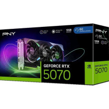 PNY GeForce RTX 5070 ARGB Epic-X RGB OC 12GB GDDR7 192bit PNY GeForce RTX 5070 ARGB Epic-X RGB OC 12GB GDDR7 192bit