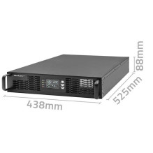 Qoltec 52287 UPS RACK 3kVA Qoltec 52287 UPS RACK 3kVA