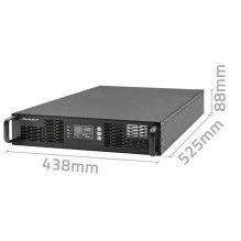 Qoltec 52285 UPS RACK 1kVA Qoltec 52285 UPS RACK 1kVA