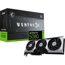 MSI GeForce RTX 5080 Ventus 3X OC 16GB GDDR7 256bit MSI GeForce RTX 5080 Ventus 3X OC 16GB GDDR7 256bit