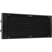 Silverstone NovaPeak 240 ARGB juodas