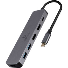 Gembird USB Type-C 3-in-1 Multi-Port Adapter (Hub + HDMI + PD) Gembird USB Type-C 3-in-1 Multi-Port Adapter (Hub + HDMI + PD)