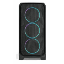„Fractal Design Midi Meshify 3 Black RGB TG Light Tint“ korpusas