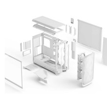 Fractal Design Midi Meshify 3 XL Ambience Pro RGB White Fractal Design Midi Meshify 3 XL Ambience Pro RGB White