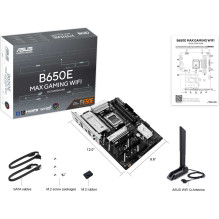 „Asus B650E Max Gaming“ belaidis internetas „Asus B650E Max Gaming“ belaidis internetas