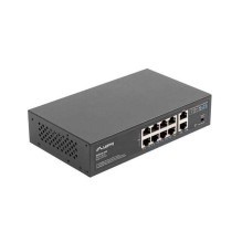 Lanberg PoE Switch 19inch 10-port 100MB