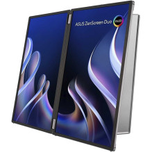 Asus ZenScreen Duo MQ149CD 14' OLED 16:10 sidabrinis Asus ZenScreen Duo MQ149CD 14' OLED 16:10 sidabrinis