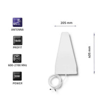 Qoltec Antenna 57021 4G LTE 18dBi