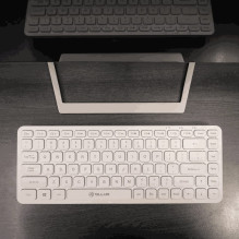 Tellur mini belaidė klaviatūra, balta Tellur mini belaidė klaviatūra, balta